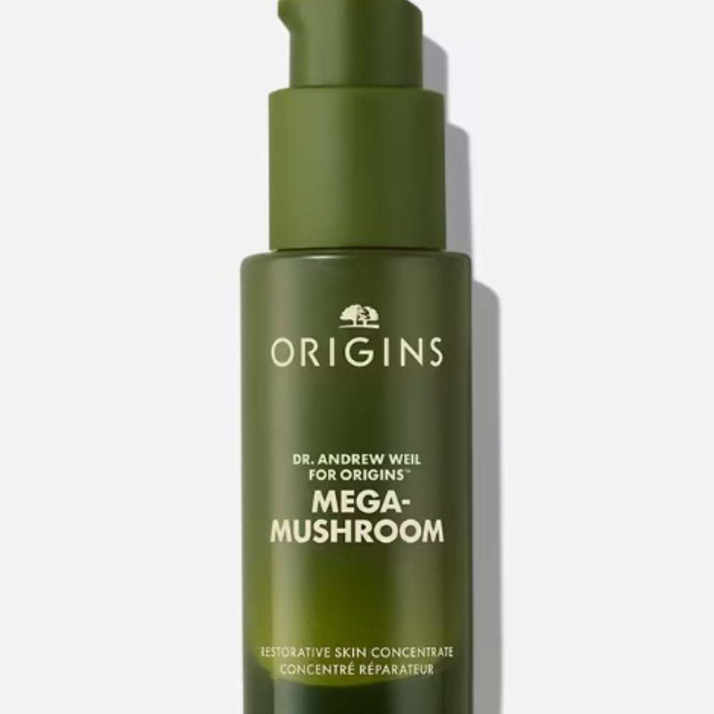 ORIGINS Mega-Mushroom Restorative Skin Concentrate 1 Fl Oz NEW